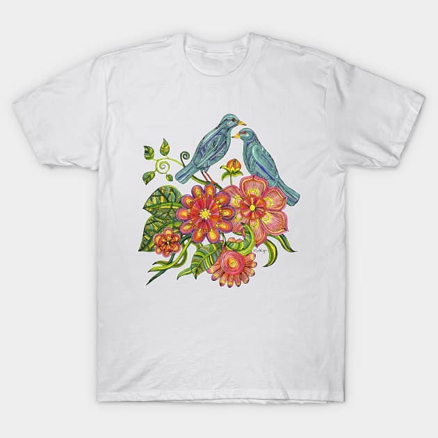 Fly Away With Me T-Shirt by micklyn